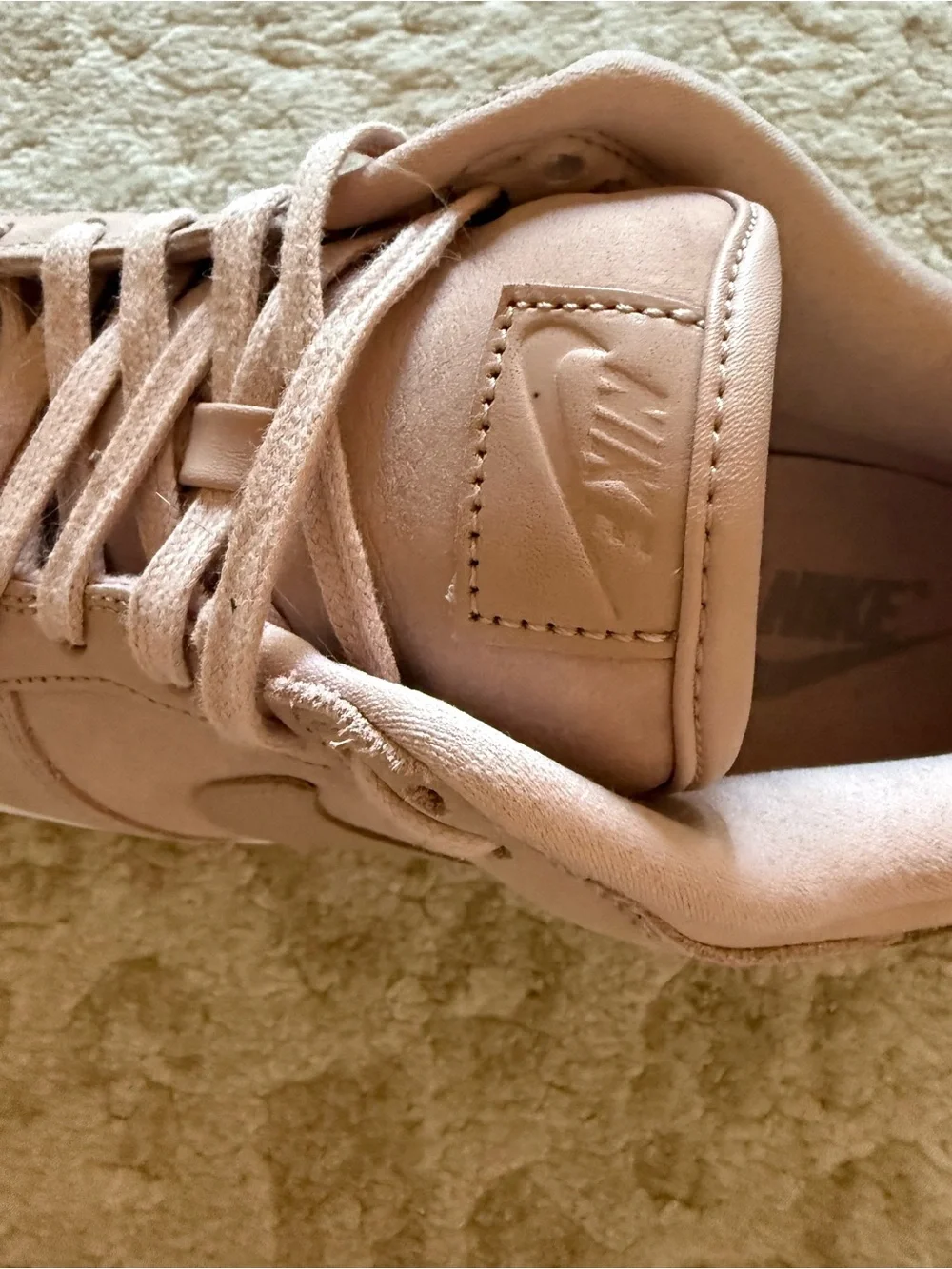 Nike Low Top Sneakers in Blush Pink